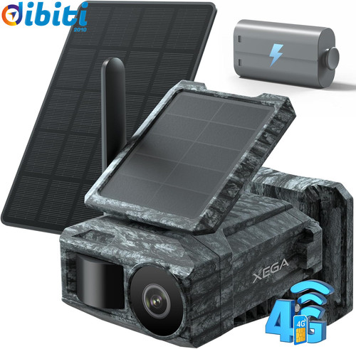 Telecamera solare con - solare, 4g