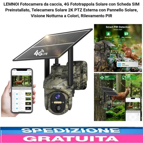 Fotocamera caccia 4g - da,