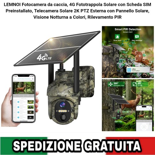 Fotocamera caccia 4g - da,